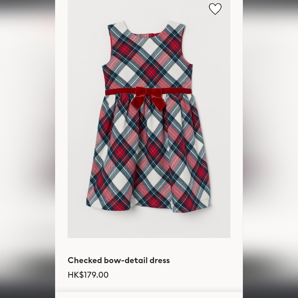 Gorgeous tartan print L.O.G.G dress